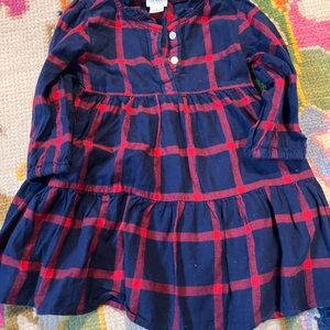 2T Jcrew Flannel dress